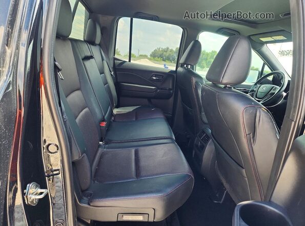 5FPYK3F84KB034630 2019 HONDA RIDGELINE Black Widok tylnych siedzeń