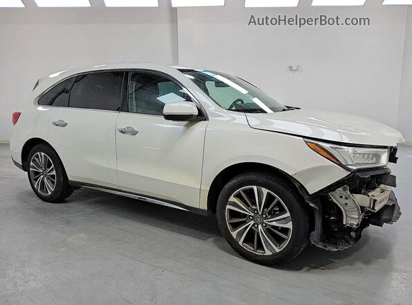 5FRYD4H52HB007025 2017 ACURA MDX White წინა მარჯვენა