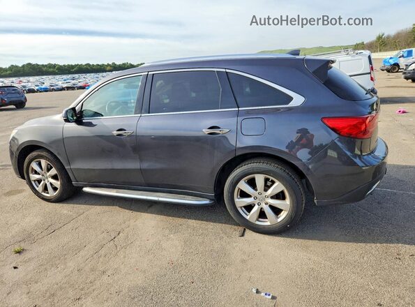 5FRYD4H96GB052115 2016 ACURA MDX Gray უკანა მარცხენა