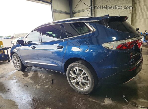 5GAERBKW9NJ141709 2022 BUICK ENCLAVE Синий Задняя левая четверть