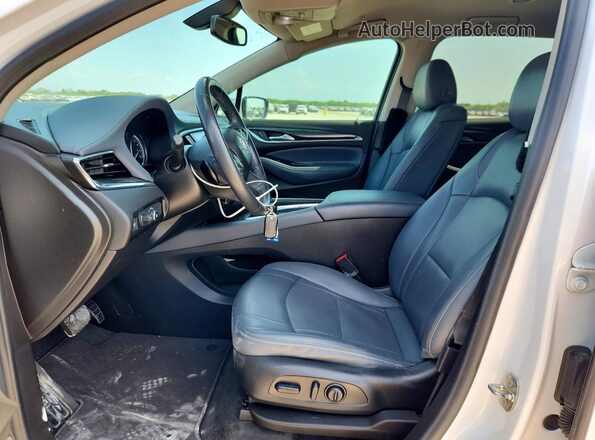 5GAERBKWXMJ186592 2021 BUICK ENCLAVE White Widok wnętrza z przodu