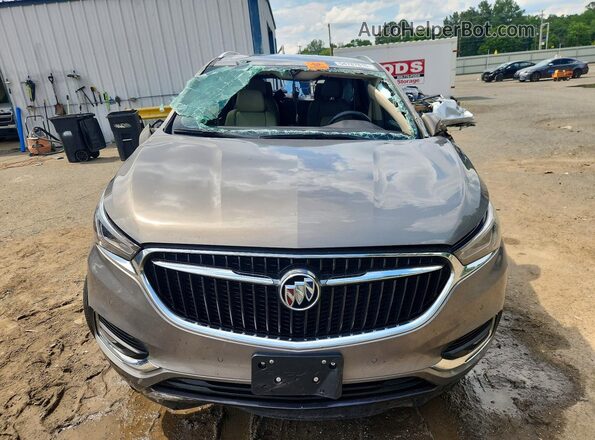 5GAERCKWXJJ210990 2018 BUICK ENCLAVE Gray Widok z przodu