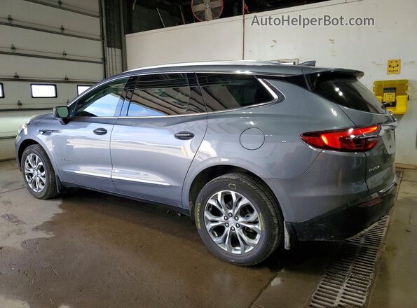 5GAEVCKW1JJ244635 2018 BUICK ENCLAVE Серый Задняя левая четверть