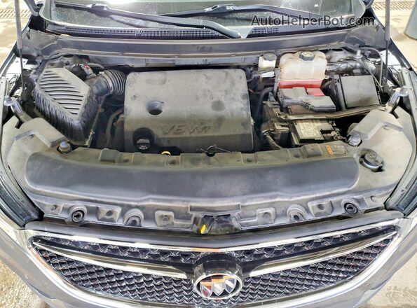 5GAEVCKW1JJ244635 2018 BUICK ENCLAVE Серый Вид подкапотного пространства