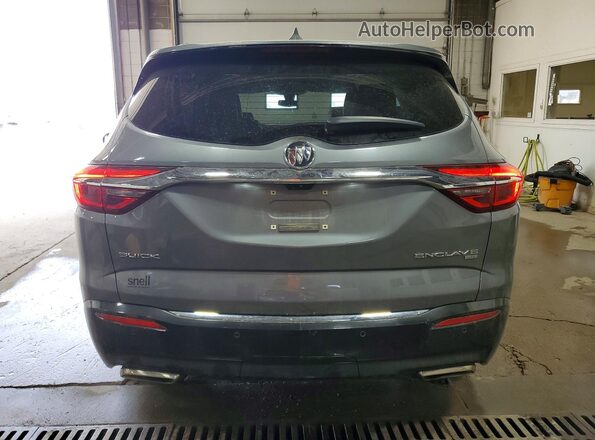 5GAEVCKW1JJ244635 2018 BUICK ENCLAVE Серый Вид сзади