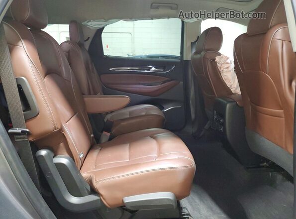 5GAEVCKW1JJ244635 2018 BUICK ENCLAVE Серый Вид задней части салона