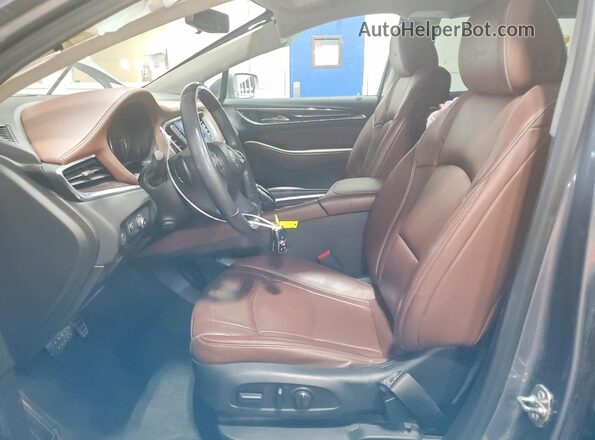 5GAEVCKW1JJ244635 2018 BUICK ENCLAVE Серый Вид салона спереди