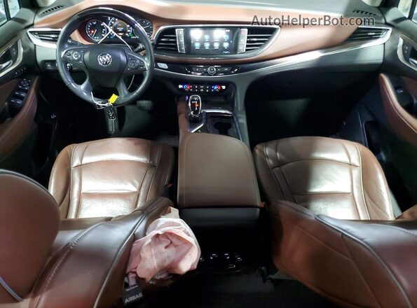 5GAEVCKW1JJ244635 2018 BUICK ENCLAVE Серый Вид панели приборов