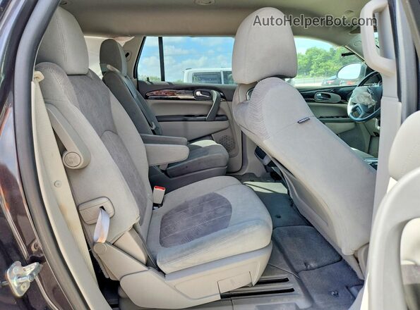 5GAKRAKD1GJ319935 2016 BUICK ENCLAVE Charcoal Widok wnętrza z tyłu