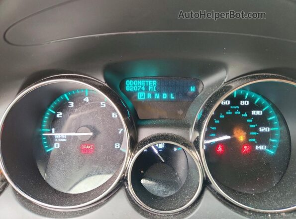 5GAKRAKD1GJ319935 2016 BUICK ENCLAVE Charcoal Widok zestawu wskaźników