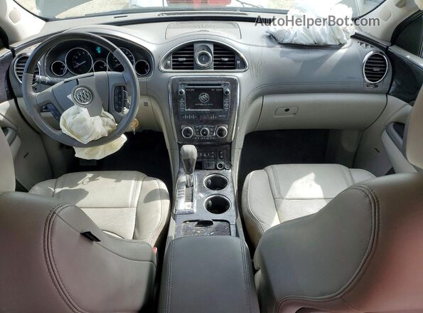 5GAKRBKD2HJ272258 2017 BUICK ENCLAVE Black Dashboard view