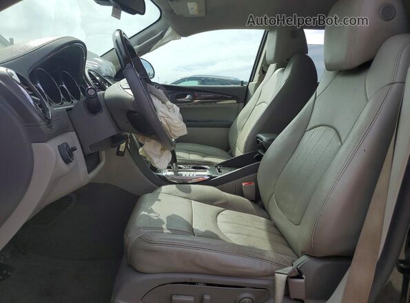 5GAKRBKD2HJ272258 2017 BUICK ENCLAVE Black Front interior view