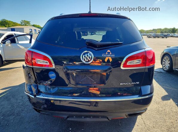 5GAKRBKD6GJ172002 2016 BUICK ENCLAVE Blue Widok z tyłu