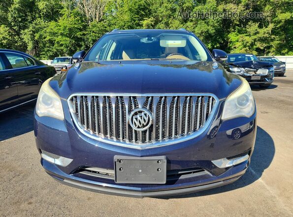 5GAKRBKD6GJ172002 2016 BUICK ENCLAVE Blue Widok z przodu