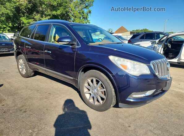 5GAKRBKD6GJ172002 2016 BUICK ENCLAVE Blue Przód prawy