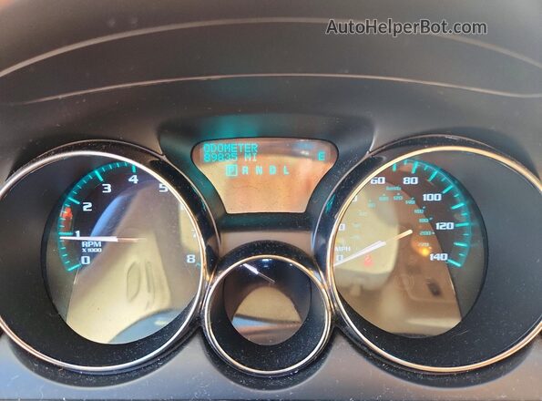 5GAKRBKD6GJ172002 2016 BUICK ENCLAVE Blue Widok zestawu wskaźników