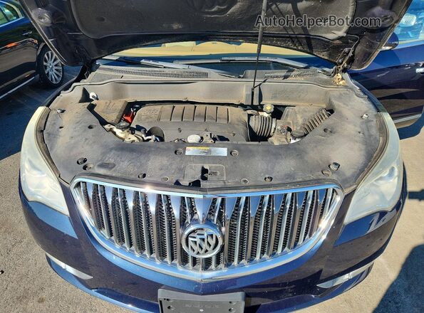 5GAKRBKD6GJ172002 2016 BUICK ENCLAVE Blue Widok wnętrza z tyłu