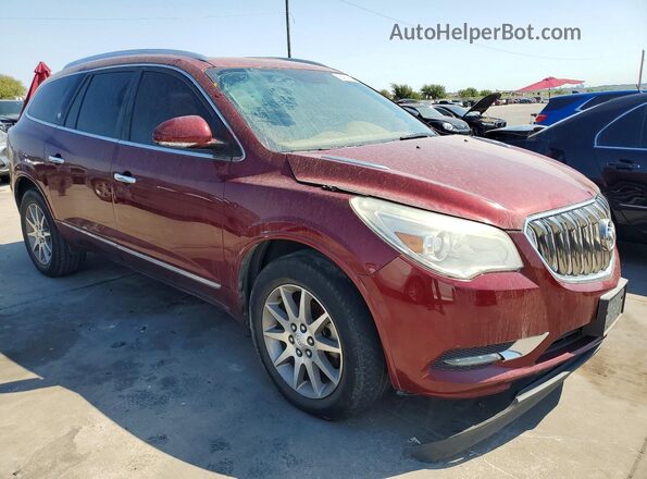 5GAKRBKD7GJ182716 2016 BUICK ENCLAVE Burgundy Delantero derecho