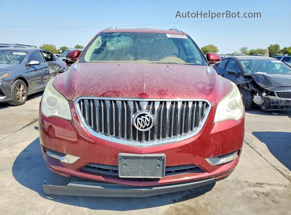 5GAKRBKD7GJ182716 2016 BUICK ENCLAVE Burgundy Vista frontal