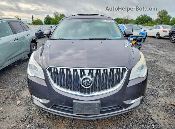 5GAKVBKD4GJ127734 2016 BUICK ENCLACV Gray წინა ხედი