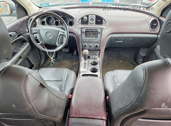 5GAKVBKD4GJ127734 2016 BUICK ENCLACV Gray წინა პანელის ხედი