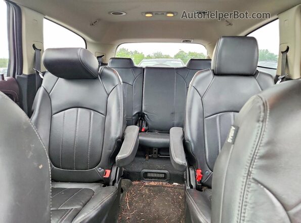 5GAKVBKD4GJ127734 2016 BUICK ENCLACV Gray უკანა სავარძლების ხედი