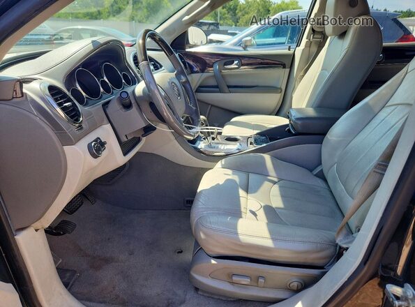 5GAKVBKD6HJ246127 2017 BUICK ENCLAVE Black Front interior view