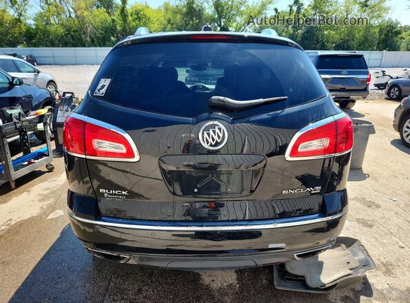5GAKVBKD6HJ246127 2017 BUICK ENCLAVE Black Rear view