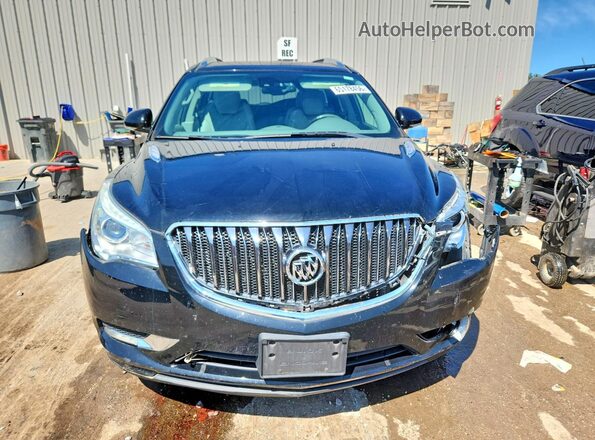 5GAKVBKD6HJ246127 2017 BUICK ENCLAVE Black Front view