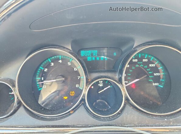 5GAKVBKD6HJ246127 2017 BUICK ENCLAVE Black Instrument cluster view
