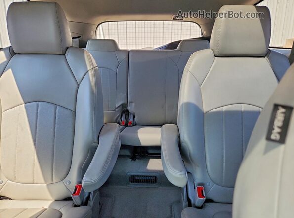5GAKVBKD6HJ246127 2017 BUICK ENCLAVE Black Rear seats view