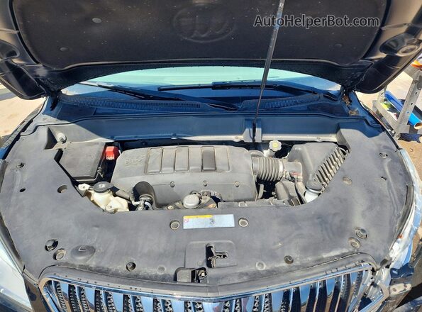 5GAKVBKD6HJ246127 2017 BUICK ENCLAVE Black Engine compartment view