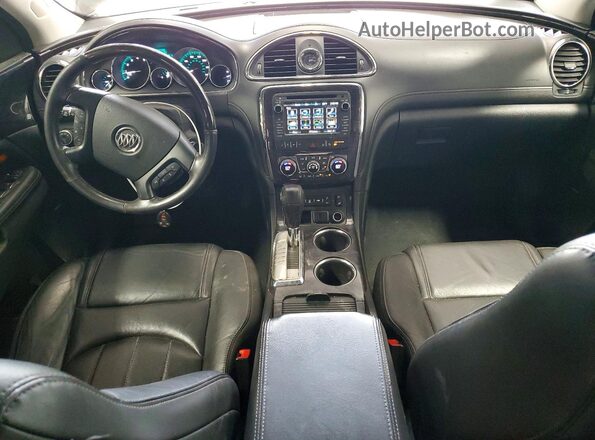 5GAKVCKD1HJ237762 2017 BUICK ENCLAVE Charcoal Առջևի վահանակի տեսք