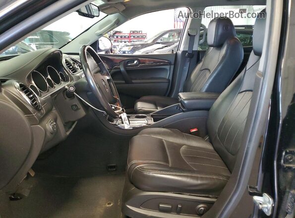5GAKVCKD5HJ152892 2017 BUICK ENCLAVE Black Widok wnętrza z przodu