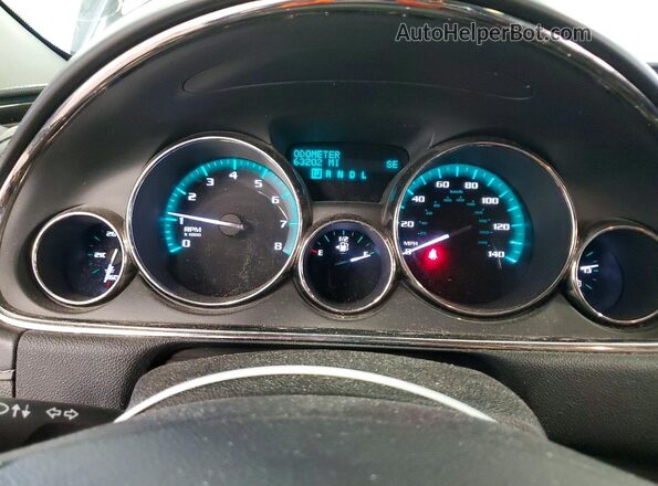5GAKVCKD5HJ152892 2017 BUICK ENCLAVE Black Widok zestawu wskaźników