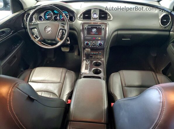 5GAKVCKD5HJ152892 2017 BUICK ENCLAVE Black Widok deski rozdzielczej