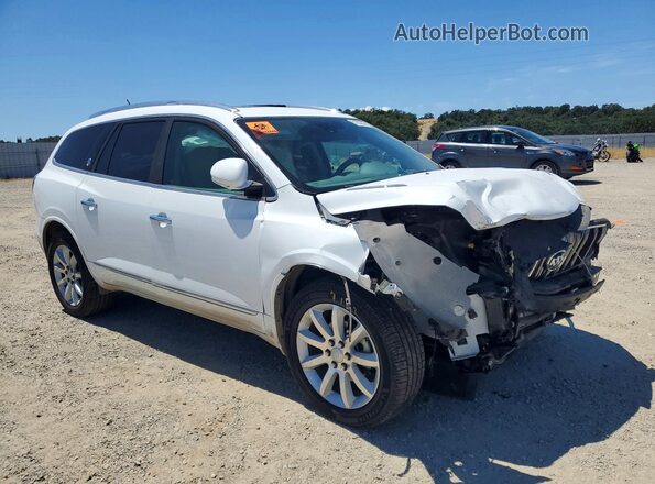 5GAKVCKDXHJ337603 2017 BUICK ENCLAVE White Передня права чверть