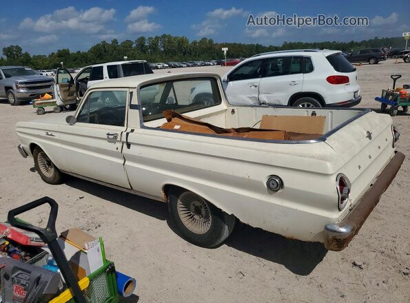 5H27U231756 1965 FORD RANCHERO Кремовый Задняя левая четверть