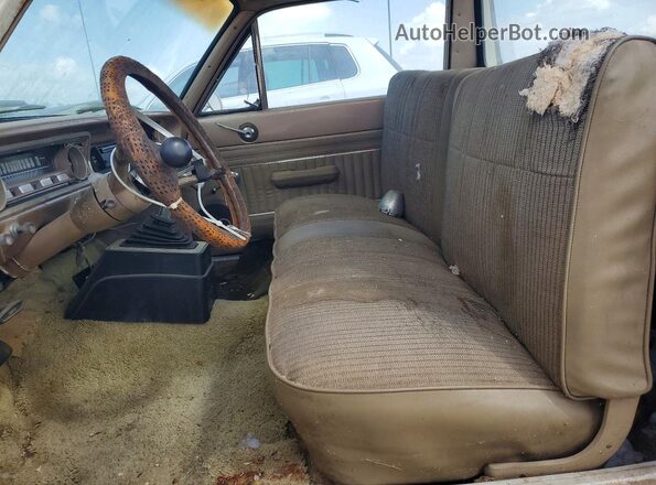 5H27U231756 1965 FORD RANCHERO Кремовый Вид салона спереди