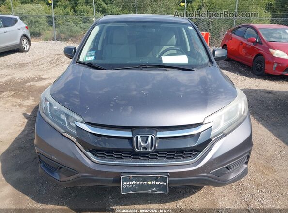 5J6RM3H4XGL004645 2016 HONDA CR-V Gray Սարքավորումների վահանակի տեսք