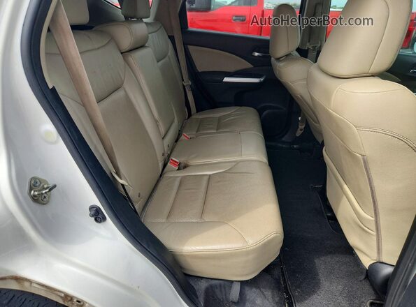 5J6RM3H94GL001980 2016 HONDA CR-V White Vista de los asientos traseros