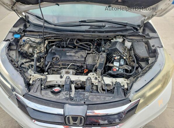 5J6RM3H94GL001980 2016 HONDA CR-V White Vista interior trasera