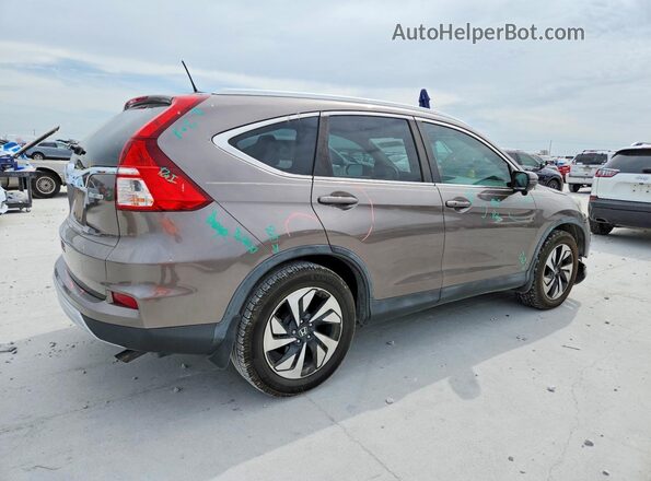5J6RM3H96GL031420 2016 HONDA CR-V Gray Rear right
