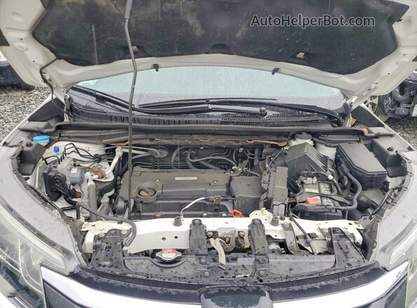 5J6RM4H30GL132406 2016 HONDA CR-V White Widok komory silnika