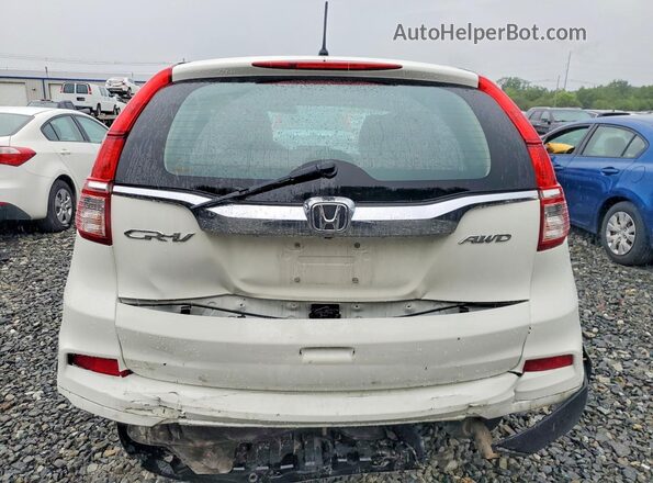 5J6RM4H30GL132406 2016 HONDA CR-V White Widok z tyłu