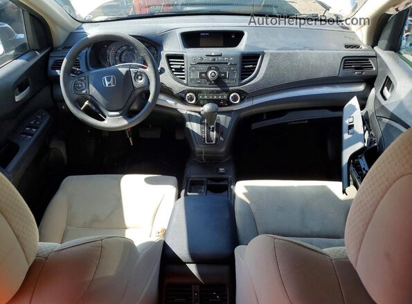 5J6RM4H45GL046999 2016 HONDA CR-V White Dashboard view