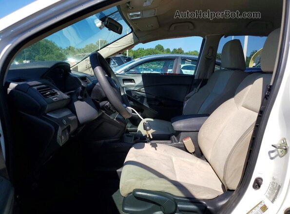 5J6RM4H45GL046999 2016 HONDA CR-V White Front interior view