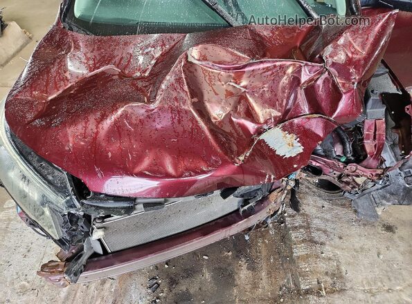 5J6RM4H4XGL096779 2016 HONDA CR-V Maroon Vista del compartimento del motor