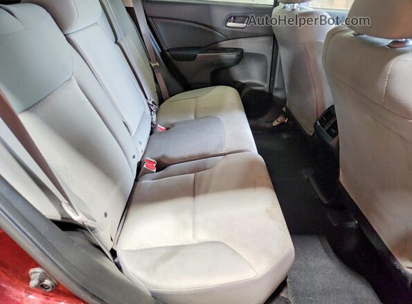 5J6RM4H4XGL096779 2016 HONDA CR-V Maroon Vista interior trasera