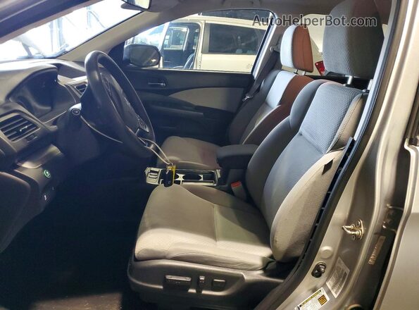 5J6RM4H51GL078518 2016 HONDA CR-V Серебряный Вид салона спереди